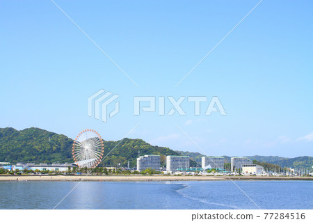 蒲郡市、拉古娜十博世和三河灣的風景 蒲郡市、拉古娜十博世和三河灣的風景 77284516