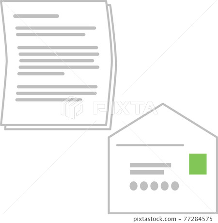 Opened letter, non-standard-size mail Opened letter, non-standard-size mail 77284575