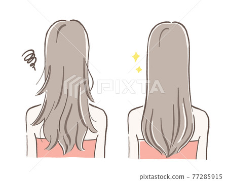 Hair quality improvement: dry hair and silky hair, long hair 77285915