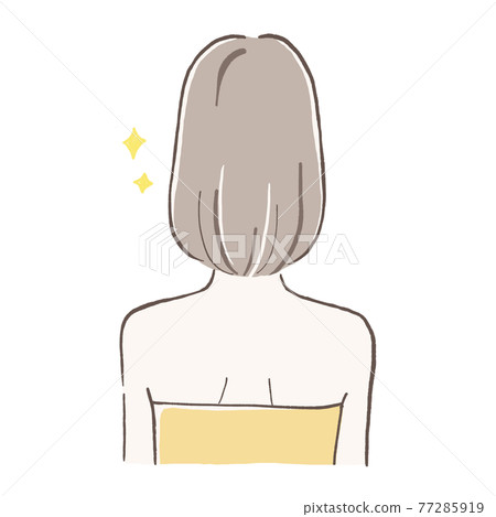 Hair quality improvement, silky hair, bob hair 77285919