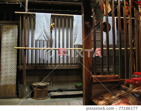 Showa life and scenery nostalgic image 77286177