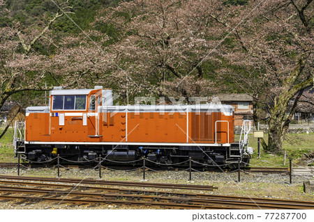 若狹站 DD16 柴油機車 鳥取縣矢津區若狹町 77287700