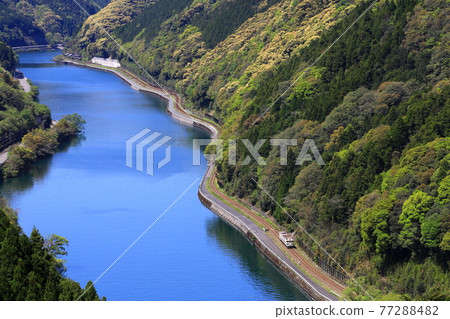 Railroad and landscape 77288482