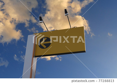 Information sign sign signboard message Information sign sign signboard message 77288813