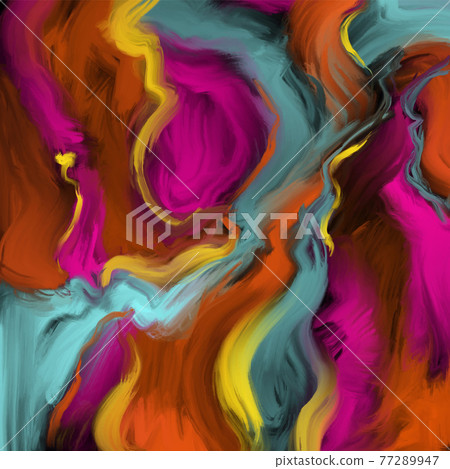 Abstract vector background with colored oil stains Abstract vector background with colored oil stains 77289947
