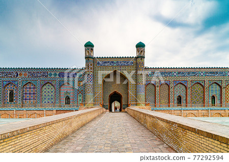 The Palace of Khudayar Khan, known as the palace of the last ruler of the Kokand Khanate, Khudayar Khan The Palace of Khudayar Khan, known as the palace of the last ruler of the Kokand Khanate, Khudayar Khan 77292594