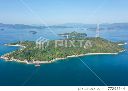 廣島縣竹原市奧之島的風景 77292644