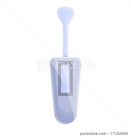 Express test icon, cartoon and flat style 77292666