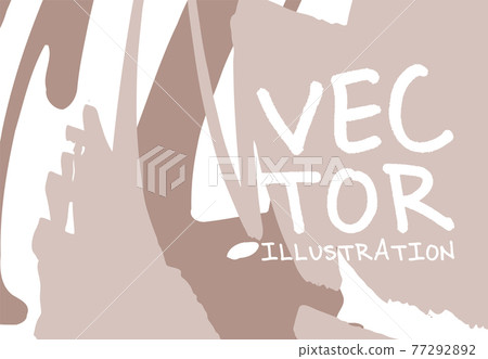 Artistic creative universal cards. Hand Drawn textures. Artistic creative universal cards. Hand Drawn textures. 77292892