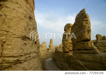 絲綢之路上的綠洲古城遺址和交河遺址 77294140