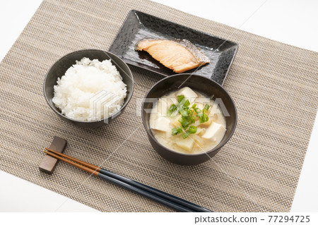 自製烤三文魚套餐 77294725
