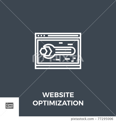 Website Optimization Line Icon - Stock Illustration [77295006] - PIXTA