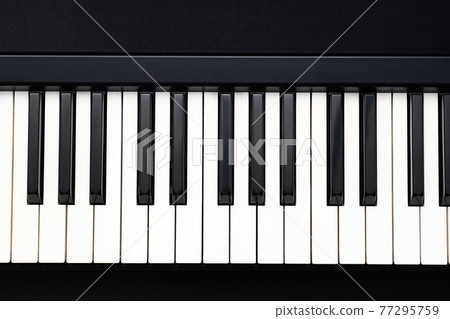 Piano keyboard Piano keyboard 77295759