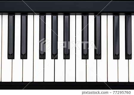 Piano keyboard Piano keyboard 77295760
