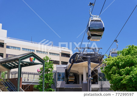 Yokohama Minatomirai Ropeway that started operation Yokohama Minatomirai Ropeway that started operation 77299597