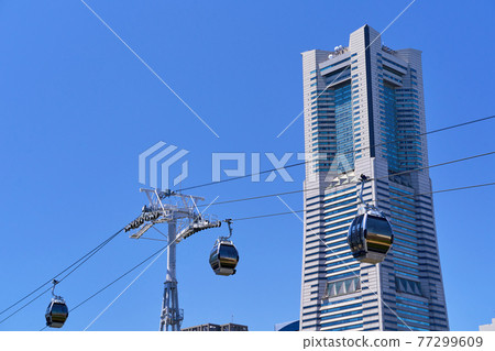 Yokohama Minatomirai Ropeway that started operation 77299609