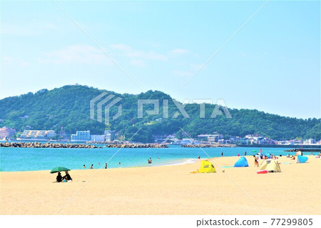 片浪海灘夏日風光 片浪海灘夏日風光 77299805