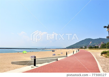 Suma coast / summer scenery Suma coast / summer scenery 77300127
