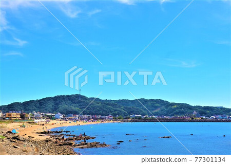 Kada coast summer scenery Kada coast summer scenery 77301134