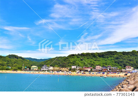 Kada coast summer scenery 77301143