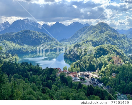 King's castle with beautiful nature King's castle with beautiful nature 77301439