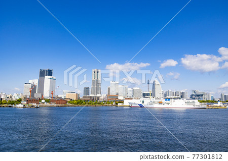 橫濱港大山橋的風景 77301812