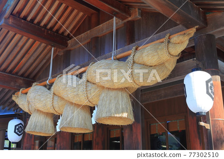 [Shimane] Izumo Taisha's worship hall 77302510