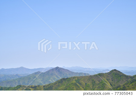 山脈、山脈、洪川郡、江原道 山脈、山脈、洪川郡、江原道 77305043