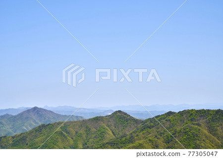 山脈、山脈、洪川郡、江原道 77305047