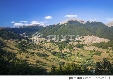 National Park of Abruzzo near Barrea, Lazio and Molis, Italy National Park of Abruzzo near Barrea, Lazio and Molis, Italy 77305621