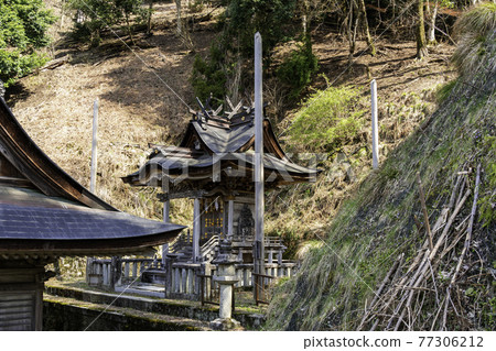 鳥取縣矢津區知頭町諏訪神社本堂智頭旅館 77306212