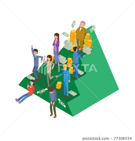 Image illustration of disparity society 77306554