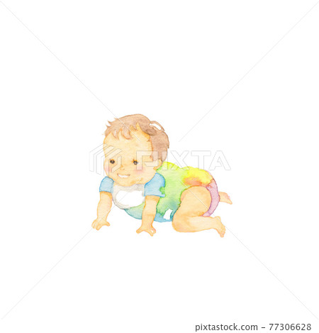 Crawling baby 77306628