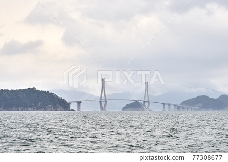 Geoga Bridge, Jeodo, Daejukdo, Mibakdo, Geoje-si, Gyeongnam 77308677