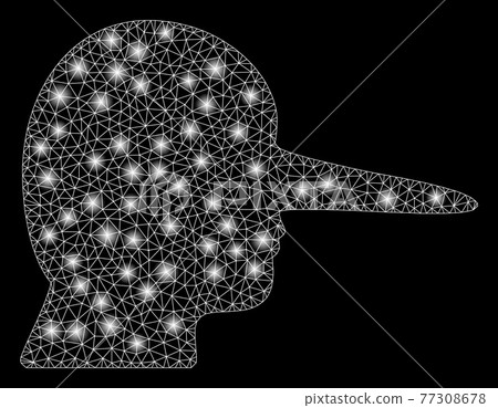 Bright Mesh 2D Lier with Flash Spots Bright Mesh 2D Lier with Flash Spots 77308678