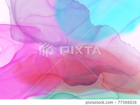 Alcohol ink art background illustration Alcohol ink art background illustration 77308816