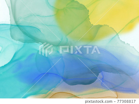 Alcohol ink art background illustration Alcohol ink art background illustration 77308817