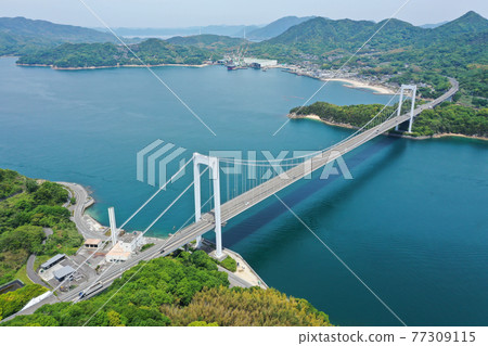 Imabari City, Ehime Prefecture, Hakukata-Oshima Ohashi 77309115