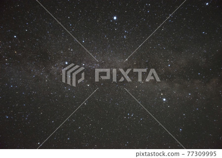 【星空圖】銀河和星空 77309995