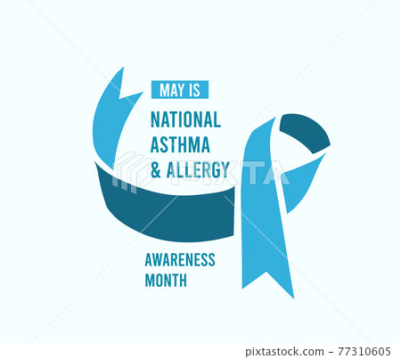 National Asthma and Allergy Awareness Month vector illustration National Asthma and Allergy Awareness Month vector illustration 77310605