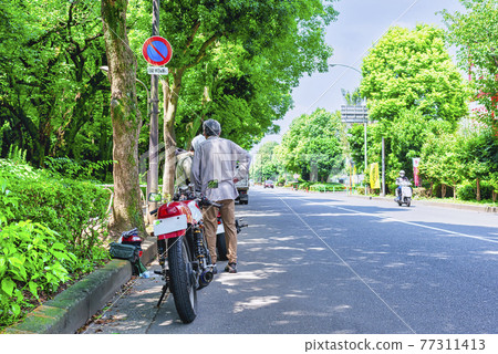 Bike life touring companion Stock Photo 77311413 PIXTA