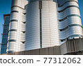 Skyscrapers and business buildings in Tokyo's Shibuya district 77312062