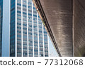 Skyscrapers and business buildings in Tokyo's Shibuya district 77312068