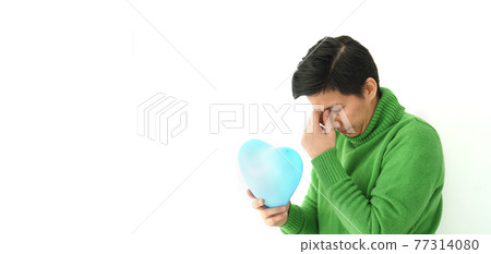 Asian ethnic LGBT tomboy sad expression disappointed in love and relationship Asian ethnic LGBT tomboy sad expression disappointed in love and relationship 77314080
