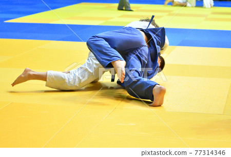 Boys compete in Judo 77314346