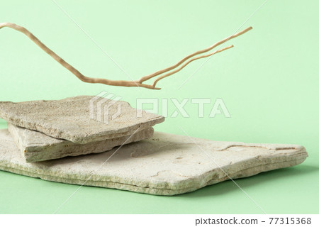 Background for cosmetic products of natural colors. 77315368