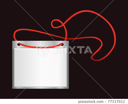 Blank identification badge. Plastic name holder, pass identification badging. Card, personal office tag or empty badge on lanyard realistic template Blank identification badge. Plastic name holder, pass identification badging. Card, personal office tag or empty badge on lanyard realistic template 77317012