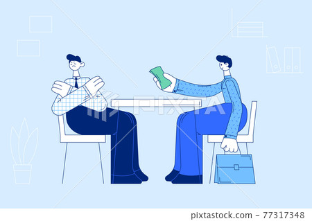 Bribes, illegal business and frauds concept Bribes, illegal business and frauds concept 77317348