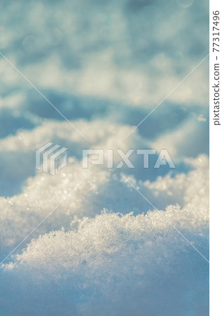 Snow texture in blue tone 77317496