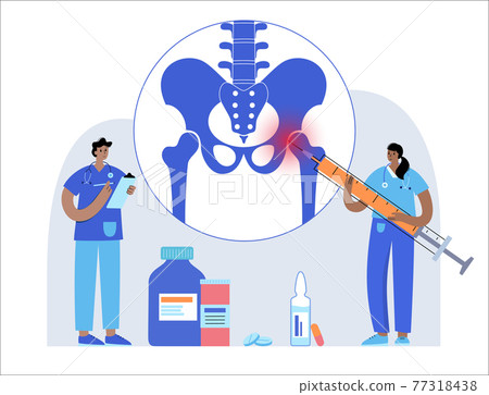 Hip joint injection Hip joint injection 77318438